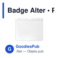 Badge Alter - Miniature 10