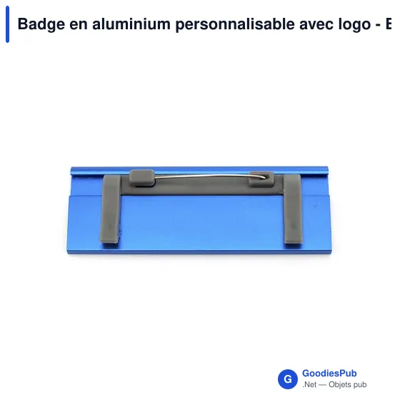 Badge en aluminium personnalisable avec logo - Badge Bindel - Image 11