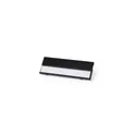 Variante noir - Badge en aluminium personnalisable avec logo - Badge Bindel