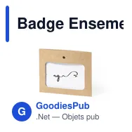 Badge Ensemencé Binem - Miniature 1