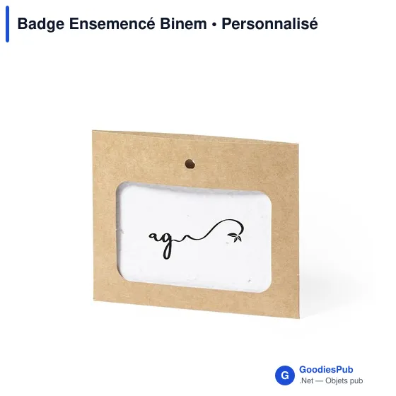 Badge Ensemencé Binem - Image 1