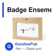 Badge Ensemencé Binem - Miniature 2