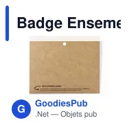 Badge Ensemencé Binem - Miniature 3