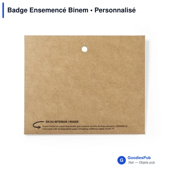 Badge Ensemencé Binem - Image 3