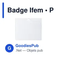Badge Ifem - Miniature 1