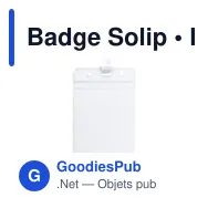 Badge Solip - Miniature 1