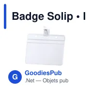 Badge Solip - Miniature 4