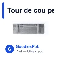 Tour de cou personnalisable avec logo pour événements professionnels - Miniature 5