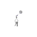 Variante argenté - Porte-badge personnalisable avec clip et logo - BadgeClip