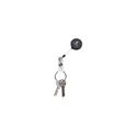 Variante noir translucide - Porte-badge personnalisable avec clip et logo - BadgeClip