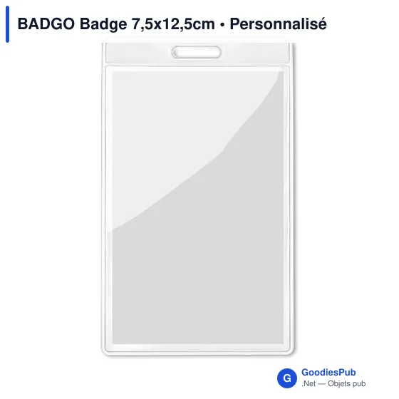 BADGO Badge 7,5x12,5cm - Image 2
