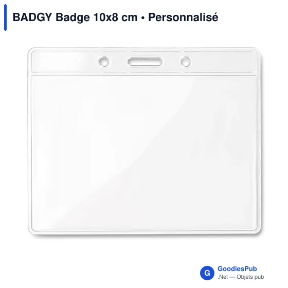 BADGY Badge 10x8 cm - Image 1