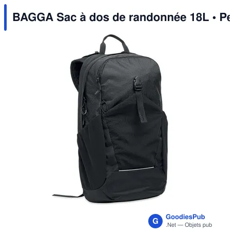 BAGGA Sac à dos de randonnée 18L