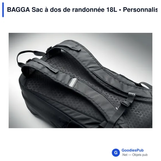 BAGGA Sac à dos de randonnée 18L - Image 2