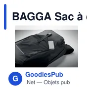 BAGGA Sac à dos de randonnée 18L - Miniature 4