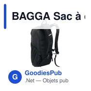BAGGA Sac à dos de randonnée 18L - Miniature 5