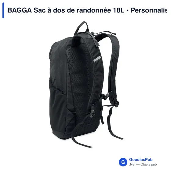 BAGGA Sac à dos de randonnée 18L - Image 5