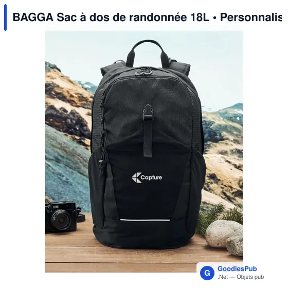 BAGGA Sac à dos de randonnée 18L - Image 6