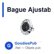 Bague Ajustable Helant - Miniature 2