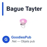Bague Tayter - Miniature 2