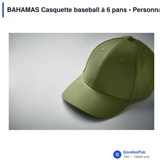 BAHAMAS Casquette baseball à 6 pans - Image 11