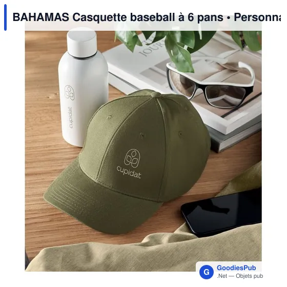 BAHAMAS Casquette baseball à 6 pans - Image 10