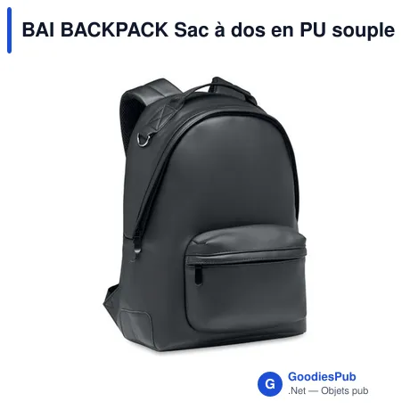 BAI BACKPACK Sac à dos en PU souple