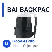 BAI BACKPACK Sac à dos en PU souple - Miniature 3