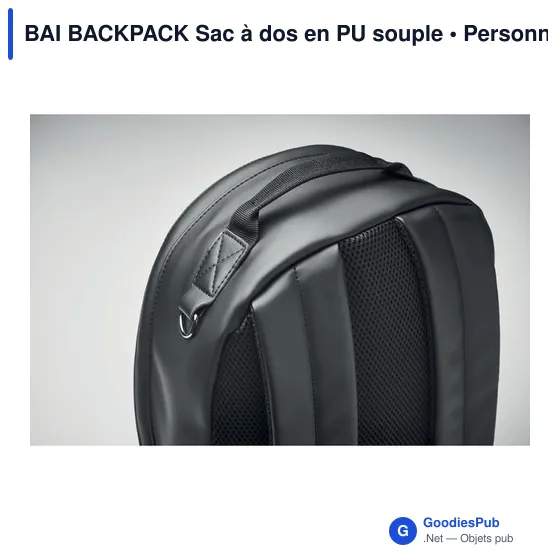 BAI BACKPACK Sac à dos en PU souple - Image 4