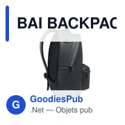 BAI BACKPACK Sac à dos en PU souple - Miniature 5