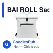 BAI ROLL Sac à dos enroulable en PU - Miniature 1