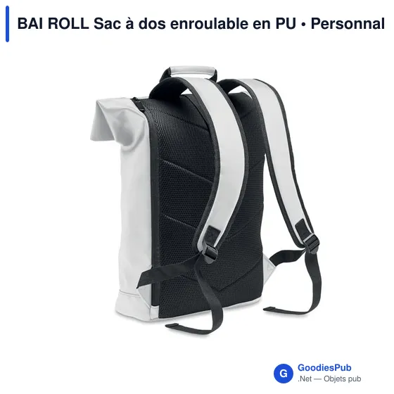 BAI ROLL Sac à dos enroulable en PU - Image 2
