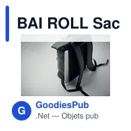 BAI ROLL Sac à dos enroulable en PU - Miniature 11