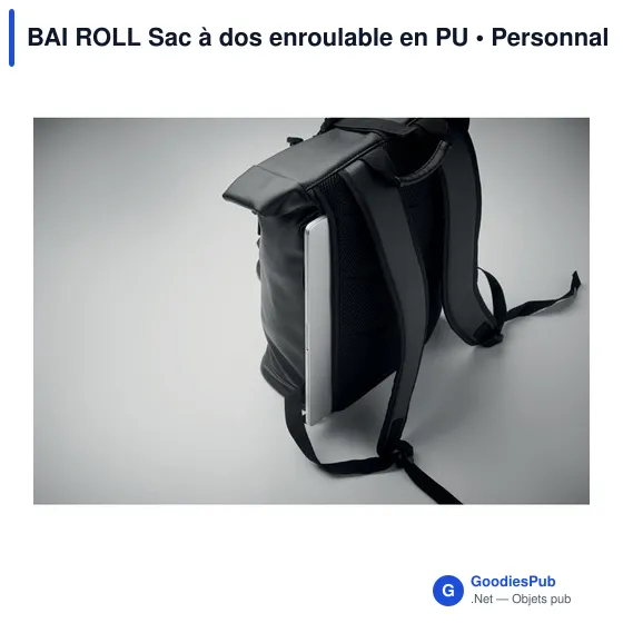 BAI ROLL Sac à dos enroulable en PU - Image 11