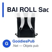 BAI ROLL Sac à dos enroulable en PU - Miniature 3