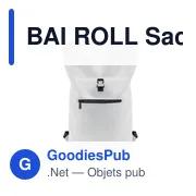 BAI ROLL Sac à dos enroulable en PU - Miniature 5