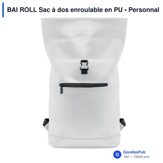 BAI ROLL Sac à dos enroulable en PU - Image 5