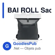 BAI ROLL Sac à dos enroulable en PU - Miniature 7