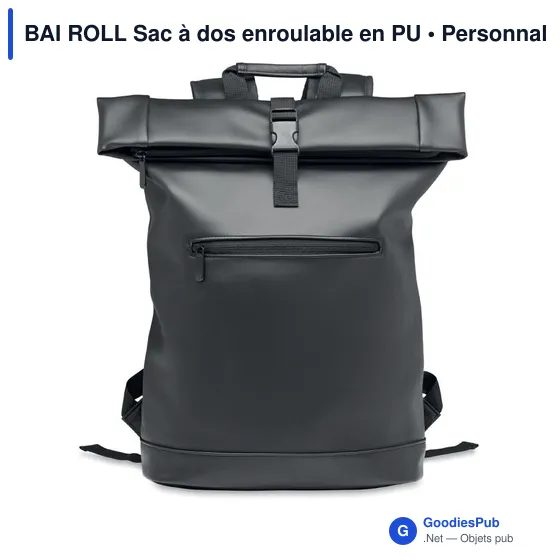 BAI ROLL Sac à dos enroulable en PU - Image 7