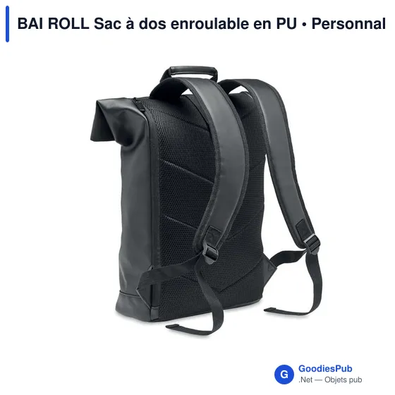 BAI ROLL Sac à dos enroulable en PU - Image 8