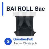 BAI ROLL Sac à dos enroulable en PU - Miniature 9