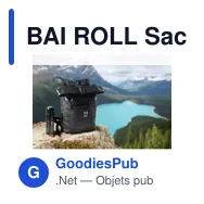 BAI ROLL Sac à dos enroulable en PU - Miniature 10