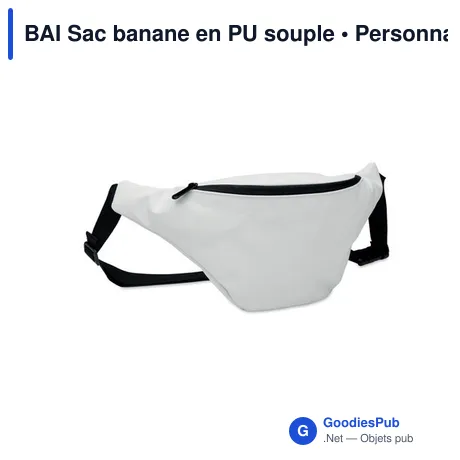 BAI Sac banane en PU souple
