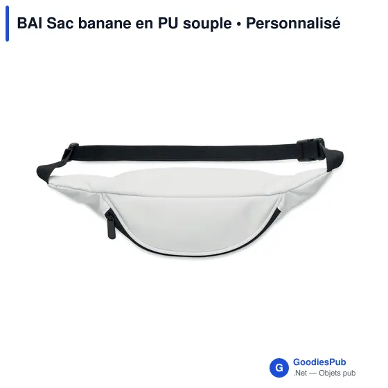 BAI Sac banane en PU souple - Image 3