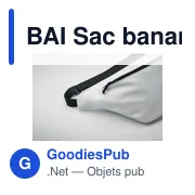 BAI Sac banane en PU souple - Miniature 5