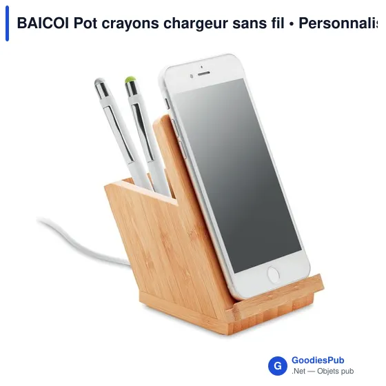 BAICOI Pot crayons chargeur sans fil - Image 3