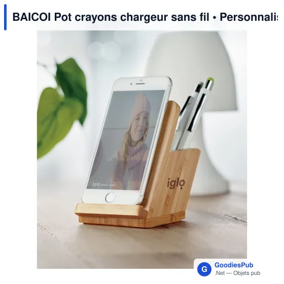 BAICOI Pot crayons chargeur sans fil - Image 5