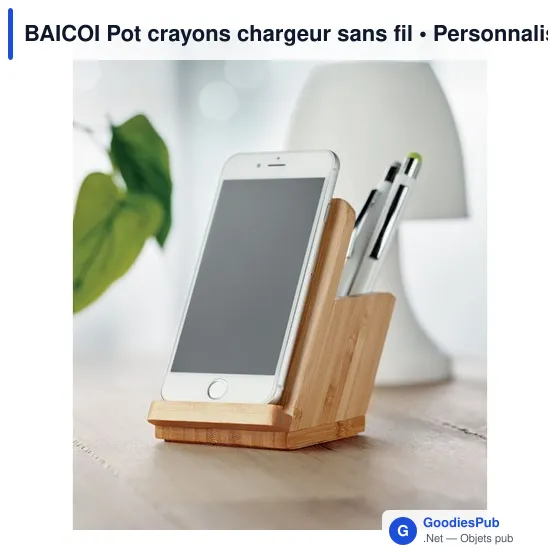 BAICOI Pot crayons chargeur sans fil - Image 6