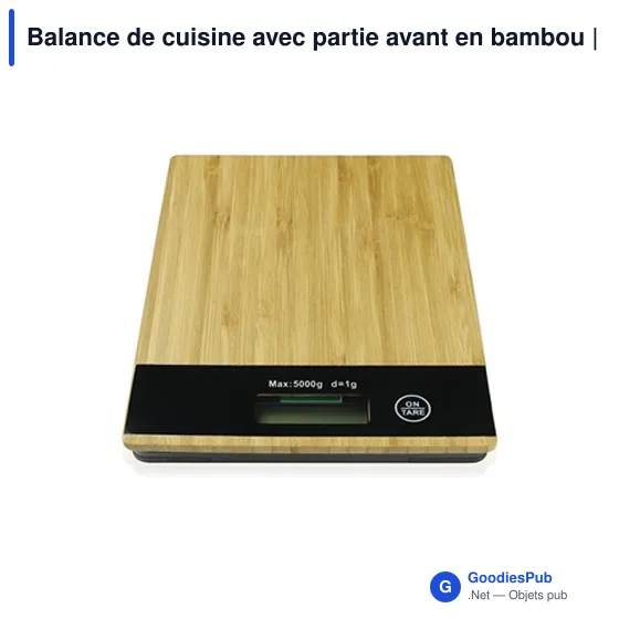 Balance de cuisine personnalisable avec logo - Beck - Image 4