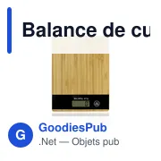 Balance de cuisine personnalisable avec logo - Beck - Miniature 6